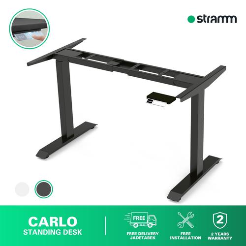 [EZR.3100029] Frame Electric Standing Desk Stramm Carlo SF Working Gaming Desk