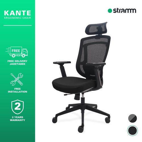 [EZR.3100007] Kursi Kantor Ergonomis Stramm Kante I