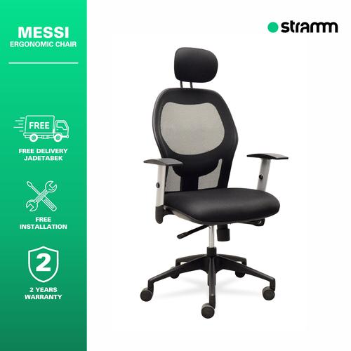 [EZR.3100061] Kursi Kantor Ergonomis Stramm Messi I