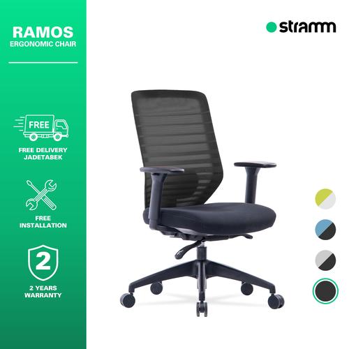 [EZR.3100053] Kursi Kantor Ergonomis Stramm Ramos II