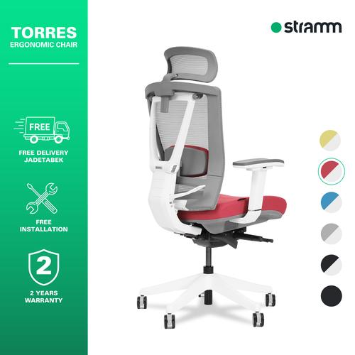 [EZR.3100014] Kursi Kantor Ergonomis Stramm Torres