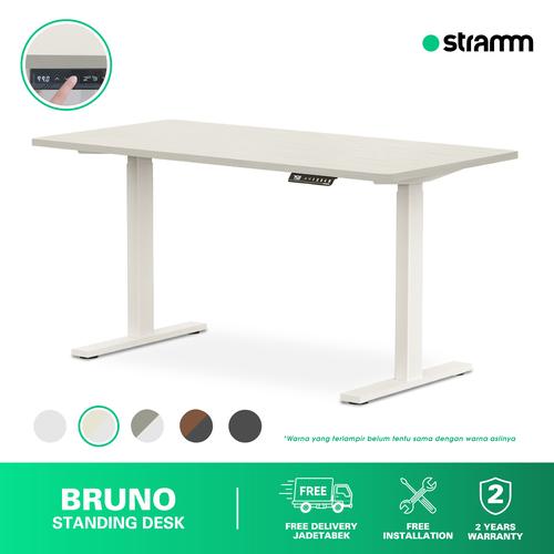 [EZR.3100033] Meja Kerja Adjustable Standing Desk Stramm Bruno SF
