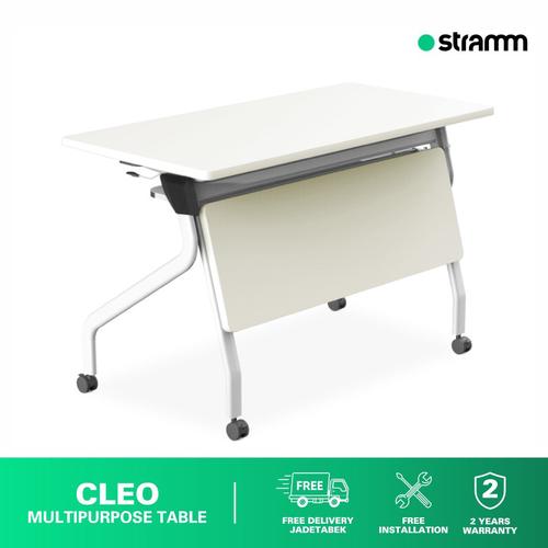 [EZR.3100038] Meja Kerja Lipat Stramm Cleo Folding Table