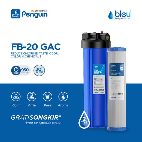 Penguin Filter Air 20 Inch SET GAC FB-20-GAC