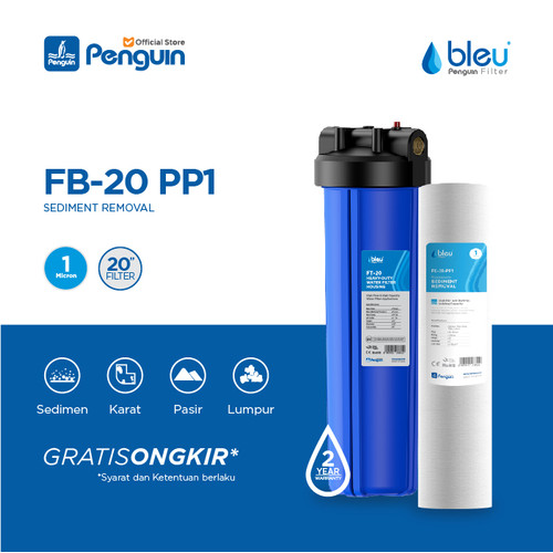 Penguin Filter Air 20 Inch SET PP 1 Mikron FB-20-PP1