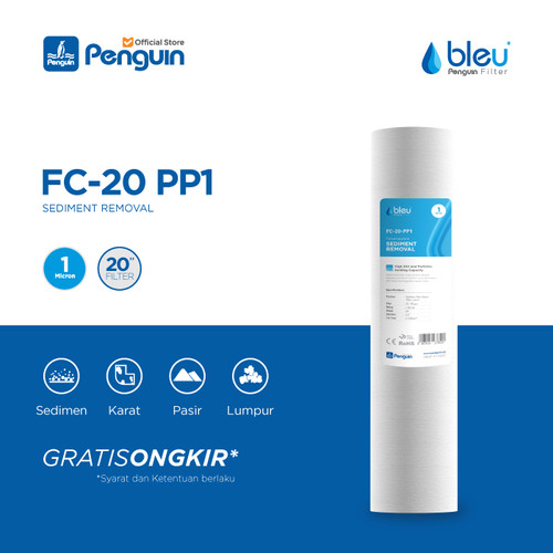 Penguin Filter Air Cartridge Filter 20 Inch FC-20-PP1