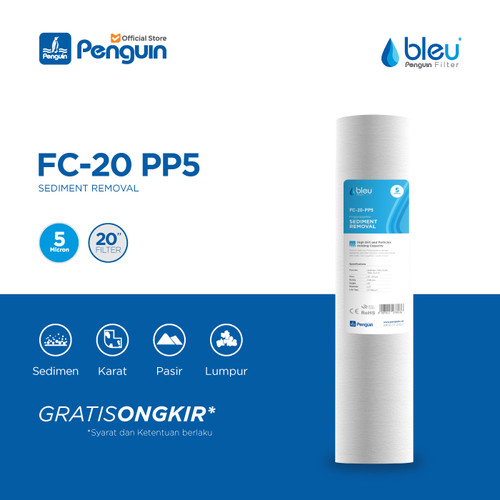 Penguin Filter Air Cartridge Filter 20 Inch FC-20-PP5