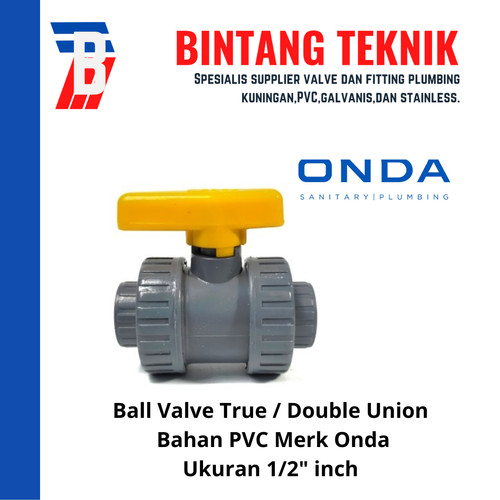 [EZR.2700080] Doube True Union Ball Valve 1/2" inch Onda