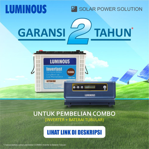 [EZR.3000055] LUMINOUS Inverter Eco Volt 1400VA - 12V (Sine Wave)