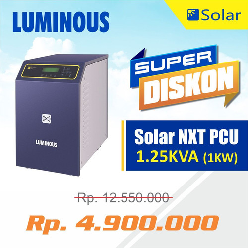 [EZR.3000066] LUMINOUS Inverter Hybrid Solar NXT PCU 1KW - 48V