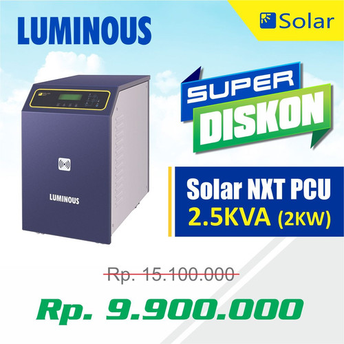 [EZR.3000067] LUMINOUS Inverter Hybrid Solar NXT PCU 2KW - 48V