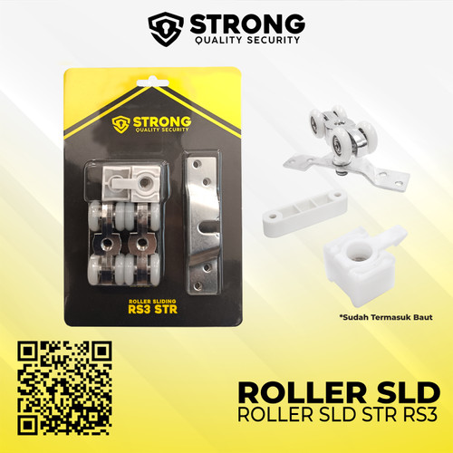 Roda pintu geser Sliding 1 Set Roller Sliding Strong RS3