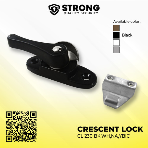 Grendel Kuping Jendela kunci jendela Cresent lock STRONG CL 230