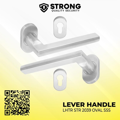 STRONG Handle Gagang Pintu Kayu Lever Handle STR LHTR 2039 OVAL SSS
