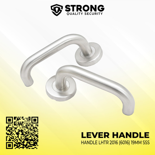 Handle pintu Gagang Pintu Kayu Lever Handle LHTR 2016 19MM SSS