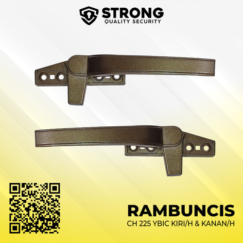 Kunci jendela / Rambuncis Casement Handle CH 225 R-L/H