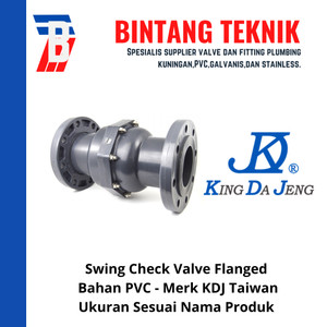 [EZR.2700175] Swing Check Valve / Kleb Tabok 8" inch KDJ Taiwan Flange