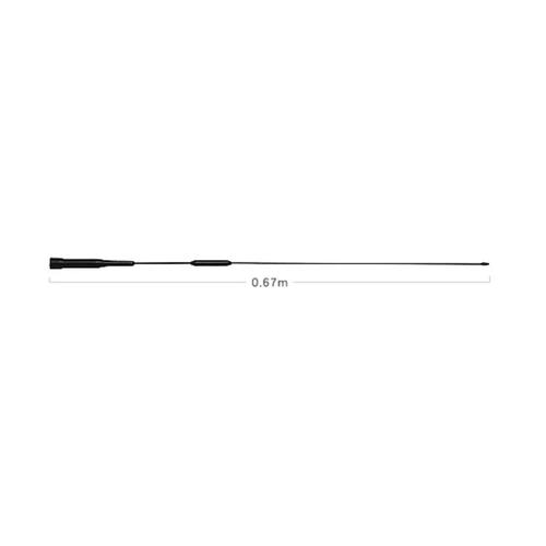 [EZO.1000123] Diamond AZ506FX Antenna Mobil Dual Band Baru Antena Rig VHF UHF AZ-506