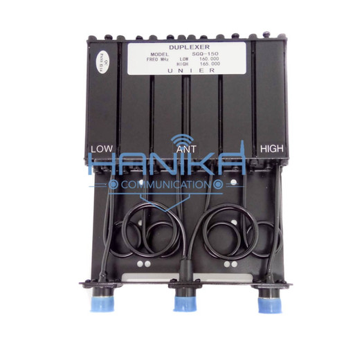 [EZO.1000177] UNIER SGQ-150 Duplexer VHF 155-160MHz Ori Baru Repeater Radio Rig