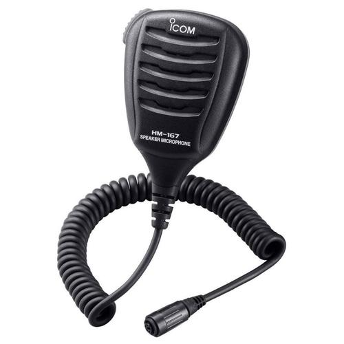 [EZO.1000318] Icom HM-167 Waterproof Speaker Microphone IC-M73 Hand Mic ICM73 HM167