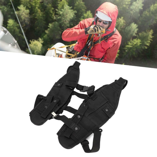 [EZO.1000352] RHT77 Tas Radio Depan Chest Harness Pouch Walkie Talkie Sarung Rompi