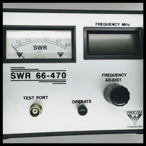 [EZO.1000398] Procom SWR 66-470 MHz Antenna Analyzer Antena