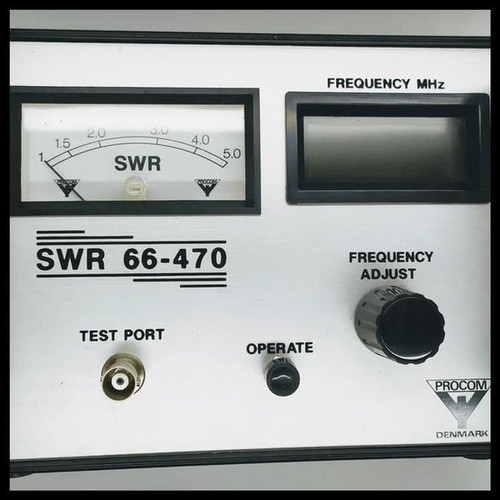 [EZO.1000398] Procom SWR 66-470 MHz Antenna Analyzer Antena