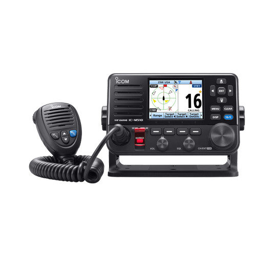 [EZO.1000414] Icom IC-M510 Class-D DSC VHF Marine Radio Support Wifi WLAN Rig Kapal