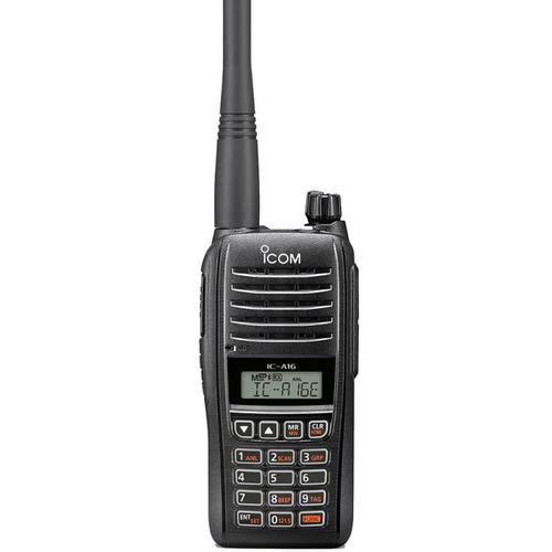 [EZO.1000415] Icom IC-A16E HT Airband VHF 6W IP67 54 Bluetooth ICA16 ICA16E A16