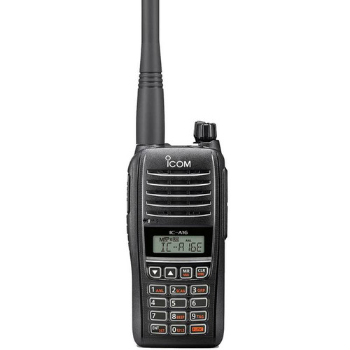 [EZO.1000415] Icom IC-A16E HT Airband VHF 6W IP67 54 Bluetooth ICA16 ICA16E A16