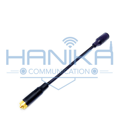 [EZO.1000432] AT22 Antena Flexible LED Hijau Dualband SMA Fem HT Cina Baofeng Pofung
