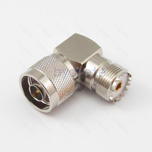 [EZO.1000465] Konektor L N Male to PL Female G7 Tekuk Connector ke PL259 Antena