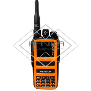 [EZO.1000491] Weircom WR88 Plus HT Dualband 10W IP68 Orange Waterproof Jingga