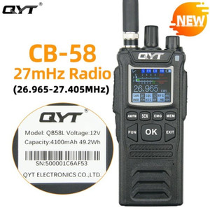 [EZO.1000521] QYT CB-58 AM FM 27MHz HT CB Handheld Radio Walkie Talkie CB58 QB58L