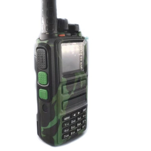 [EZO.1000546] Weircom WR88 Plus HT Dualband 10W IP68 Loreng Hijau Waterproof Army