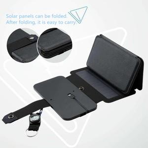 [EZO.1000550] Solar Panel Portable 1 USB Port 5V 9W 2A 5 Lipat Charger Matahari