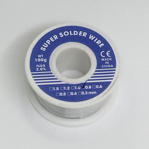 [EZO.1000575] Super Solder Wire Kawat Timah Solder 0.8mm 100g Flux 2 Gulungan Tima