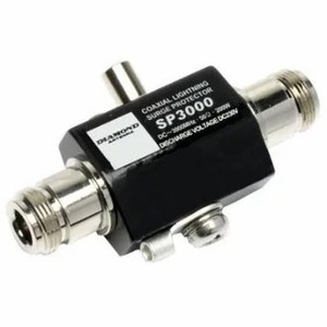 [EZO.1000584] Diamond SP3000 N Female Anti Petir Antena Lightning Arrester Surge