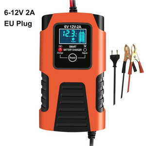[EZO.1000592] Foxsur FBC06M Smart Charger Aki Mobil 6V 12V 4-40Ah Lead Acid Battery