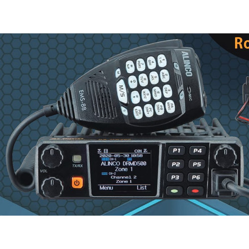 [EZO.1000653] Alinco DR-MD500 Rig Dual Band Ori Baru Garansi VHF UHF