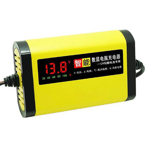 [EZO.1000694] Charger Baterai Aki 2A 12V 4-20AH Mobil Motor LCD Cajer Cas Accu
