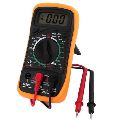 [EZO.1000704] XL830L Tester LCD Mini Digital Multimeter Tegangan AC DC Voltage 830L