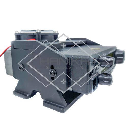 [EZO.1000714] Bracket Meja Icom IC-2300H Baru Breket Meja Plus Fan RIG IC2300 2300
