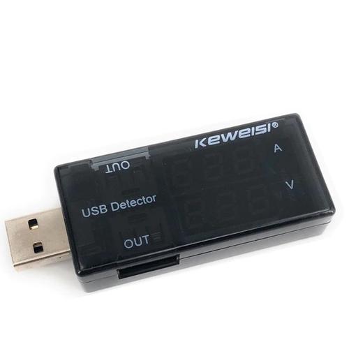 [EZO.1000732] Keweisi USB 2 Port Charger Tester Tegangan Arus Power Voltage Detector