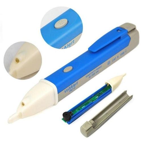 [EZO.1000737] Pen Tester Non Kontak Tegangan AC 90V-1000V Contact Voltage Detector