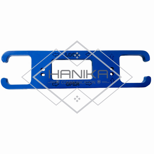 [EZO.1000756] Bracket Layar IC-2730 Rig Icom Biru IC2730 Fungsi MBA-4 2730A MBA4 LCD
