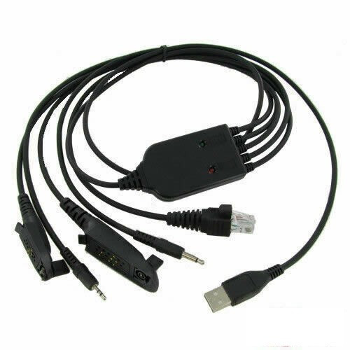 [EZO.1000759] Kabel Program HT Rig Radio Motorola Lengkap USB dan CD Driver 5 in 1