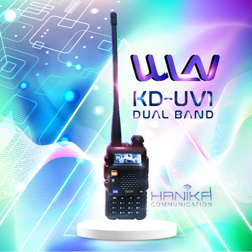 [EZO.1000781] WLN KD-UV1 HT Dualband 5W Ori Baru KDUV1 Walkie Talkie WLAN VHF UHF