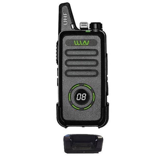 [EZO.1000814] WLN KD-C1 Plus HT UHF Hitam Garansi Layar CH Handie Talkie WLAN KDC1