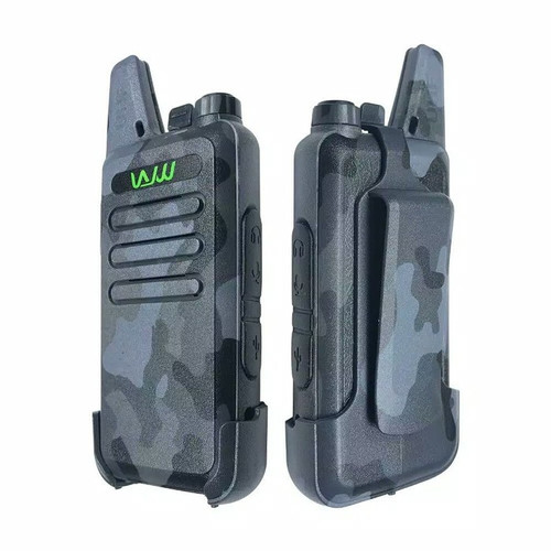 [EZO.1000823] WLN KD-C1 Handie Talkie UHF Abu Loreng Garansi Non Handsfree HT WLAN